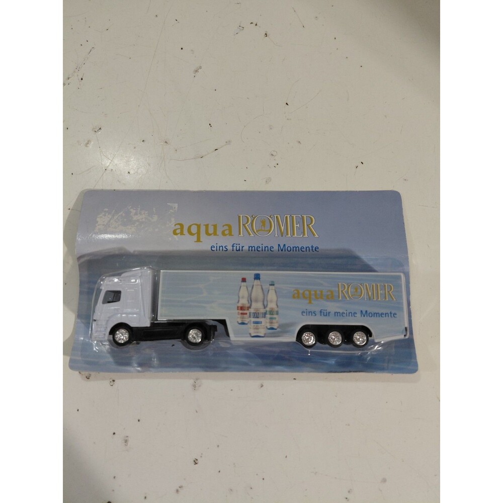 NIP Dorfner 1:87 HO/OO German DieCast Mercedes Benz Aqua Romer Semi Truck
